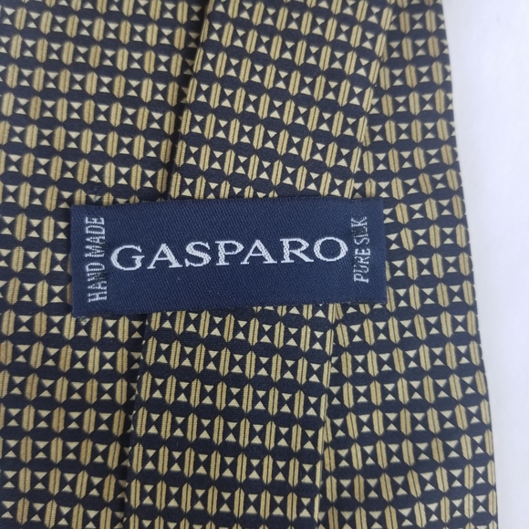 Gasparo long Silk Tie - Picture 2 of 4